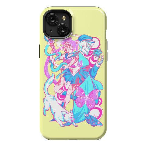 Rainbow Horror Senshi Parody Phone Case