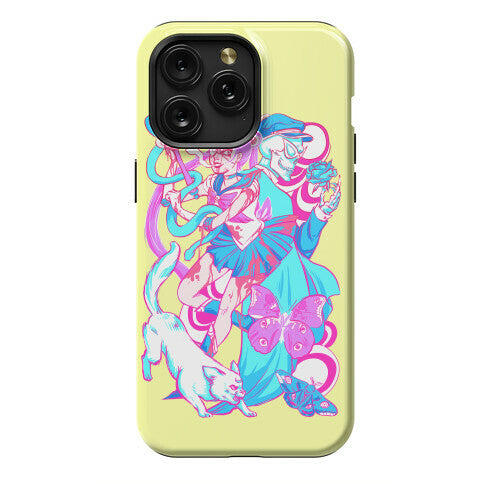 Rainbow Horror Senshi Parody Phone Case