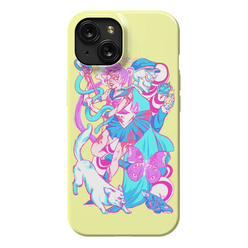 Rainbow Horror Senshi Parody Phone Case