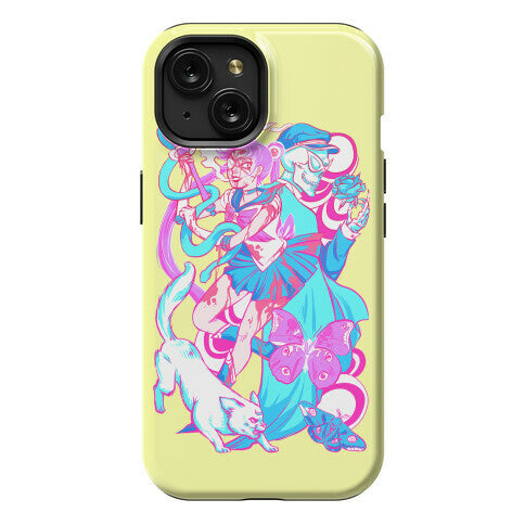 Rainbow Horror Senshi Parody Phone Case