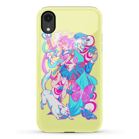 Rainbow Horror Senshi Parody Phone Case