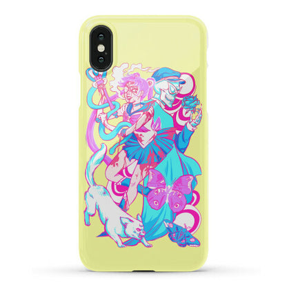 Rainbow Horror Senshi Parody Phone Case