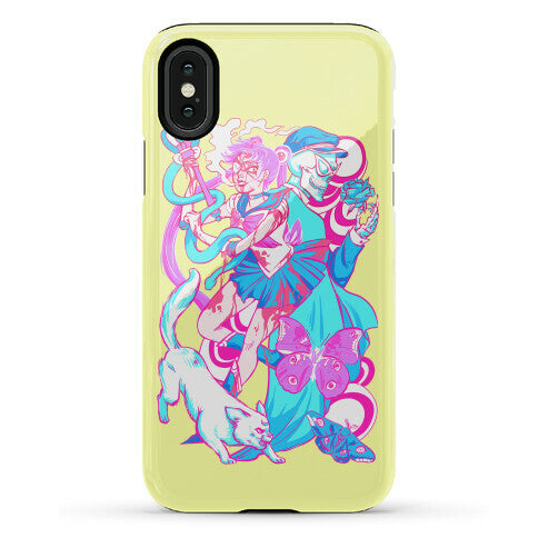 Rainbow Horror Senshi Parody Phone Case