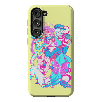 Rainbow Horror Senshi Parody Phone Case