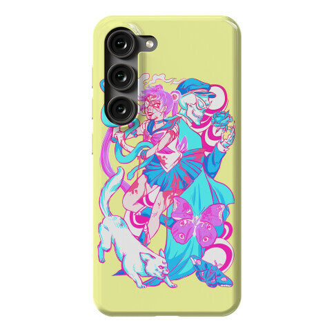 Rainbow Horror Senshi Parody Phone Case