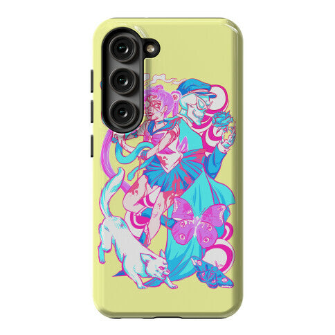 Rainbow Horror Senshi Parody Phone Case