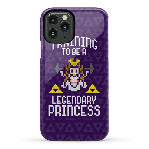 Training To Be A Legendary Princess Phone Case