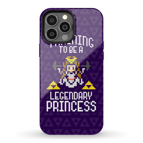 Training To Be A Legendary Princess Phone Case