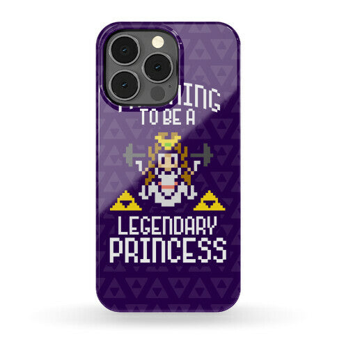 Training To Be A Legendary Princess Phone Case