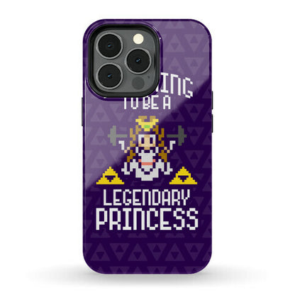 Training To Be A Legendary Princess Phone Case