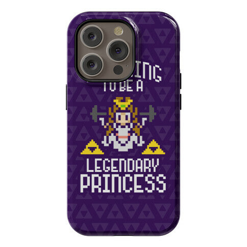 Training To Be A Legendary Princess Phone Case