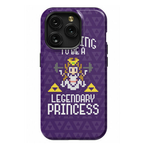 Training To Be A Legendary Princess Phone Case