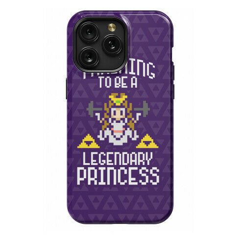 Training To Be A Legendary Princess Phone Case