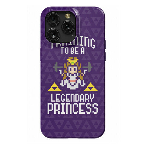 Training To Be A Legendary Princess Phone Case
