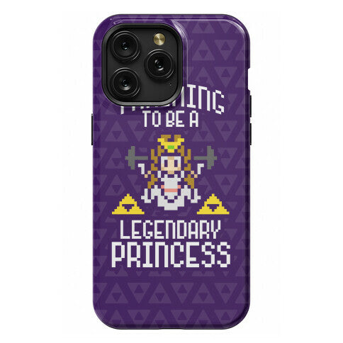 Training To Be A Legendary Princess Phone Case