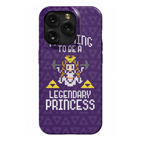 Training To Be A Legendary Princess Phone Case