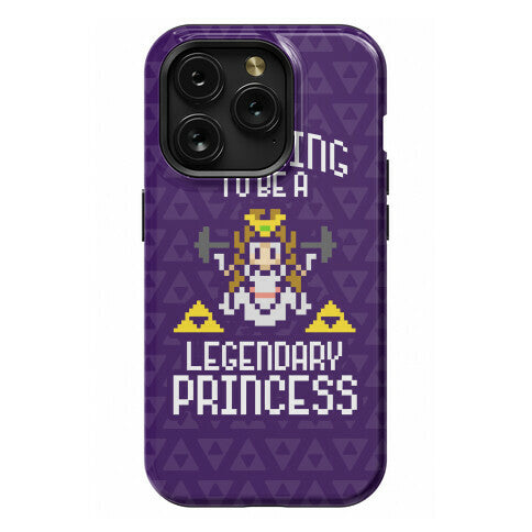 Training To Be A Legendary Princess Phone Case