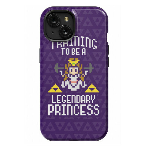 Training To Be A Legendary Princess Phone Case