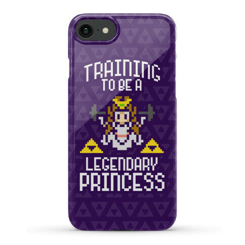Training To Be A Legendary Princess Phone Case