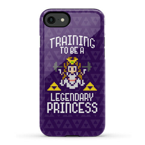 Training To Be A Legendary Princess Phone Case