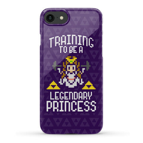 Training To Be A Legendary Princess Phone Case