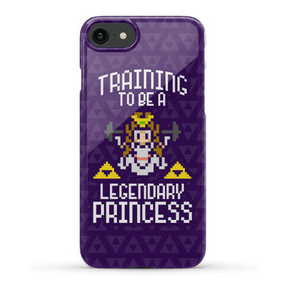 Training To Be A Legendary Princess Phone Case