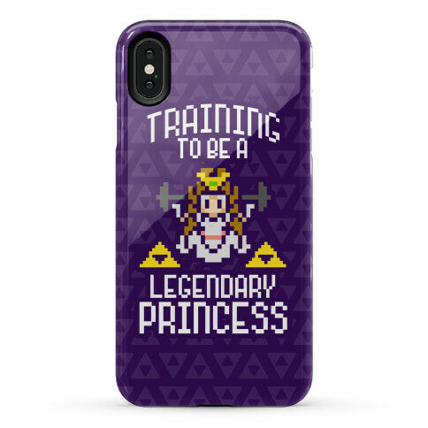 Training To Be A Legendary Princess Phone Case