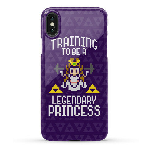 Training To Be A Legendary Princess Phone Case