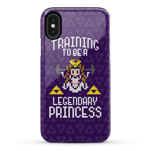Training To Be A Legendary Princess Phone Case