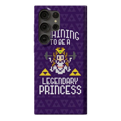 Training To Be A Legendary Princess Phone Case