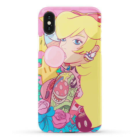 Punk Peach Parody Phone Case