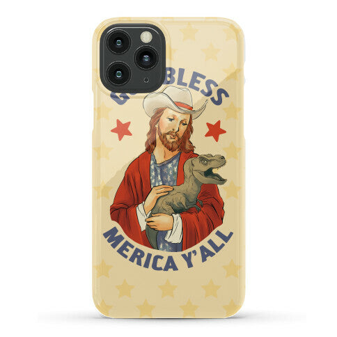 God Bless Merica Y'all Phone Case