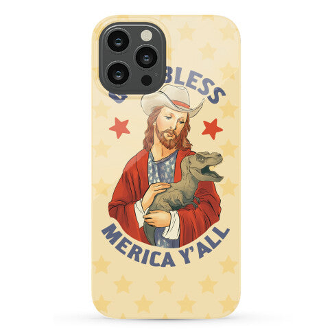 God Bless Merica Y'all Phone Case