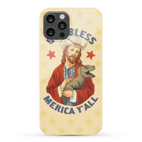 God Bless Merica Y'all Phone Case