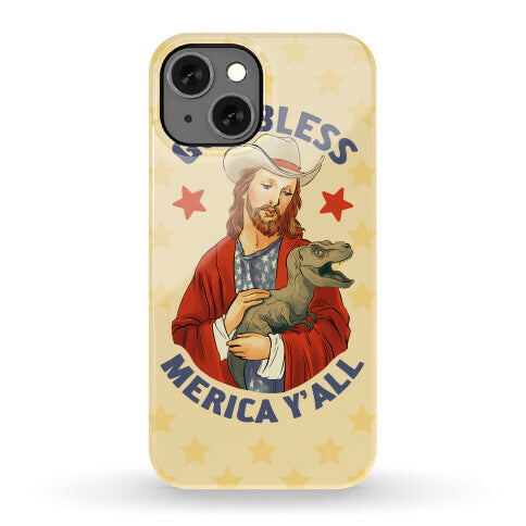 God Bless Merica Y'all Phone Case