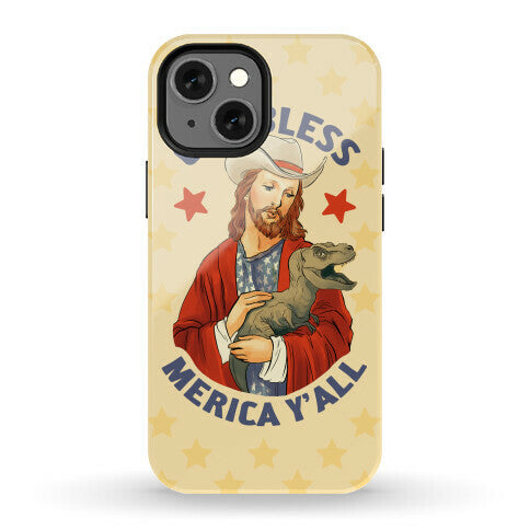 God Bless Merica Y'all Phone Case