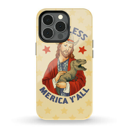 God Bless Merica Y'all Phone Case