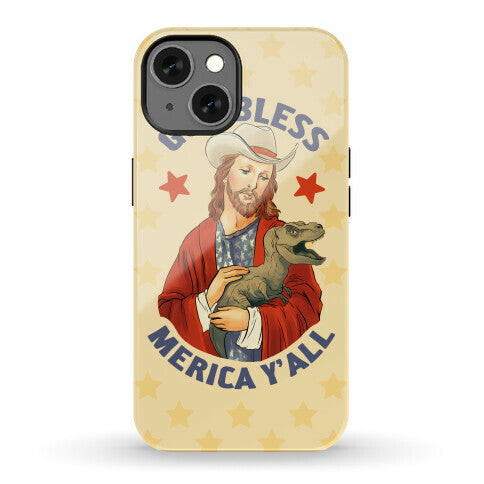 God Bless Merica Y'all Phone Case