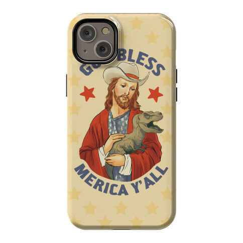 God Bless Merica Y'all Phone Case