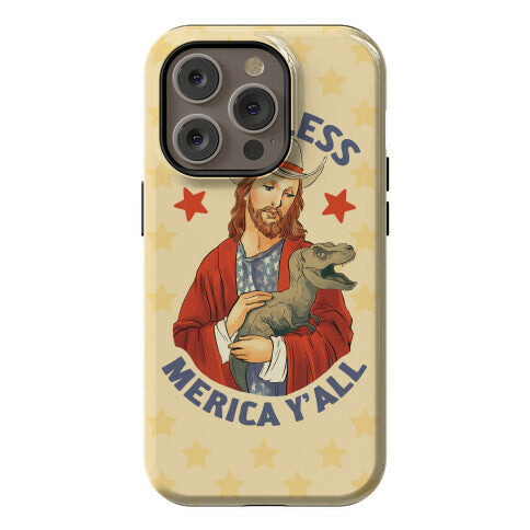 God Bless Merica Y'all Phone Case