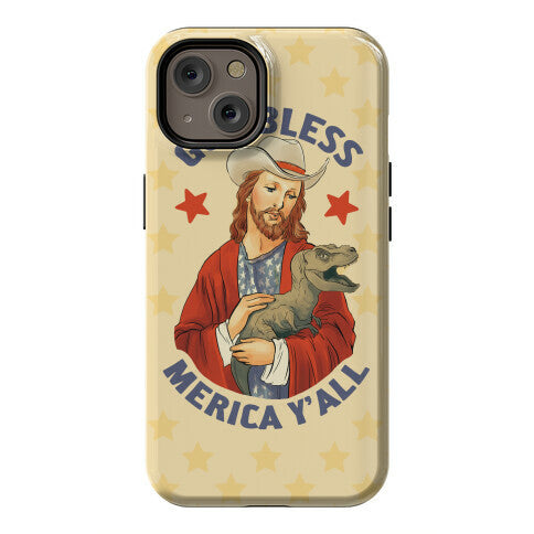 God Bless Merica Y'all Phone Case