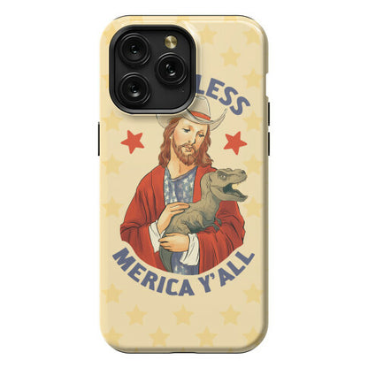 God Bless Merica Y'all Phone Case