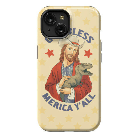 God Bless Merica Y'all Phone Case