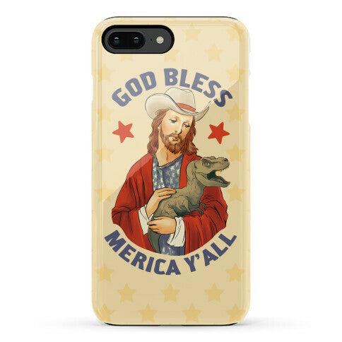 God Bless Merica Y'all Phone Case