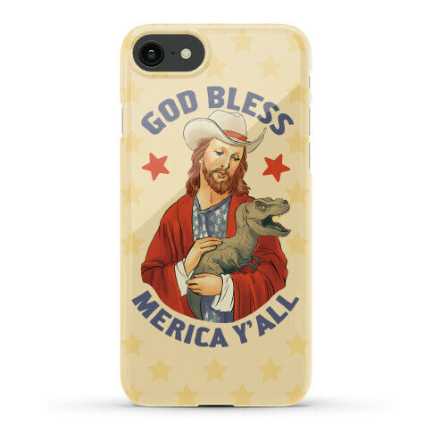 God Bless Merica Y'all Phone Case