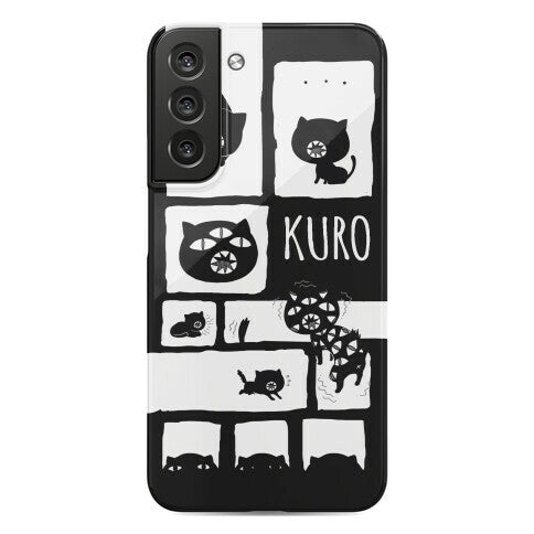 Kuro Cat Pattern Phone Case