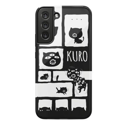 Kuro Cat Pattern Phone Case