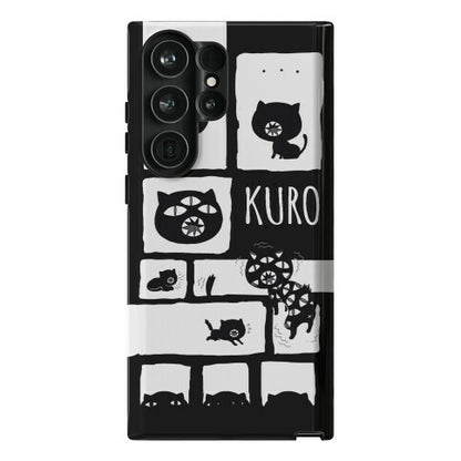 Kuro Cat Pattern Phone Case