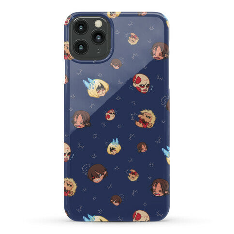 Attack on Titan Heads Phone Case