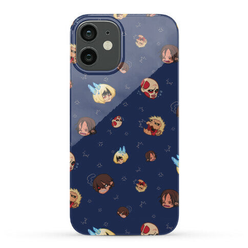 Attack on Titan Heads Phone Case